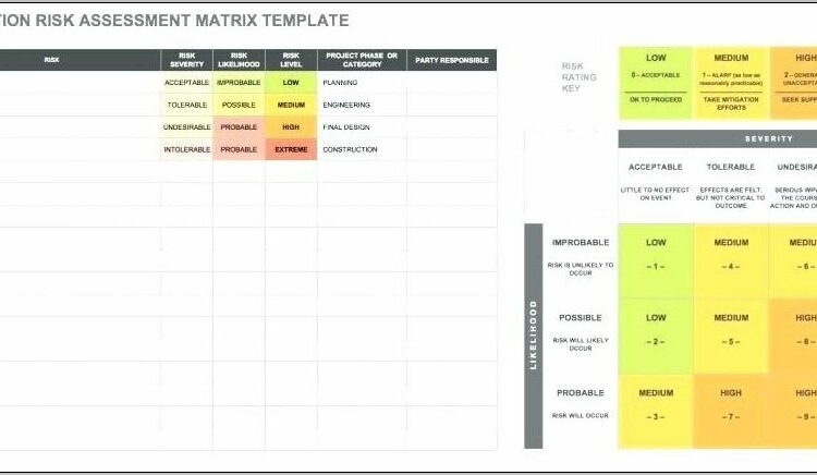 Ohs Risk Assessment Sample