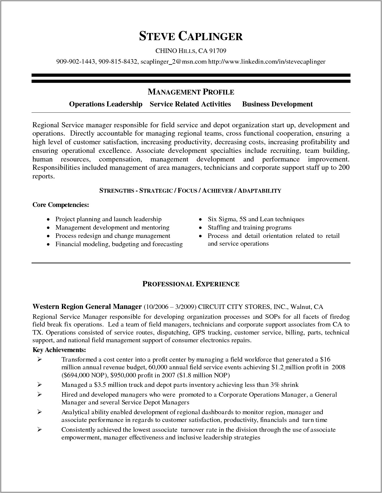 Oil And Gas Resume Writers