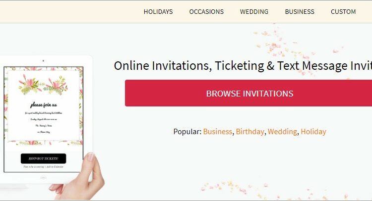 Online Invitations Like Evite