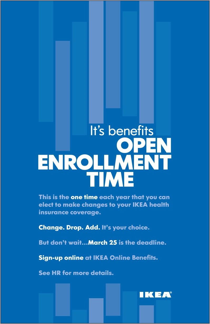 Open Enrollment 2019 Flyer Template