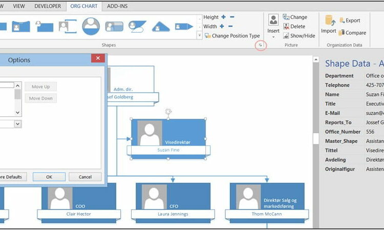 Org Chart Shapes Visio