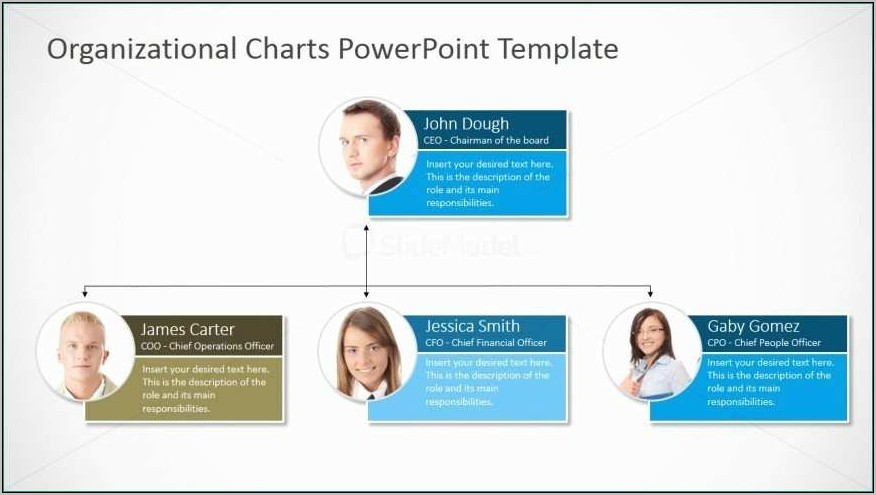 Organization Chart Template Ppt Free Download