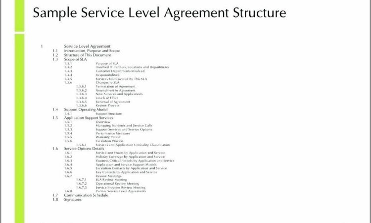 Outsourcing Agreement Sample Pdf