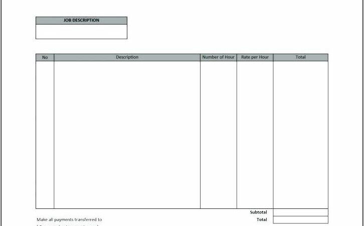 Paid Invoice Template Word