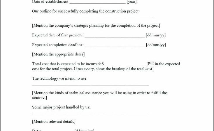 Painting Contract Proposal Template