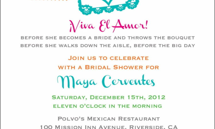 Papel Picado Wedding Invitation Template