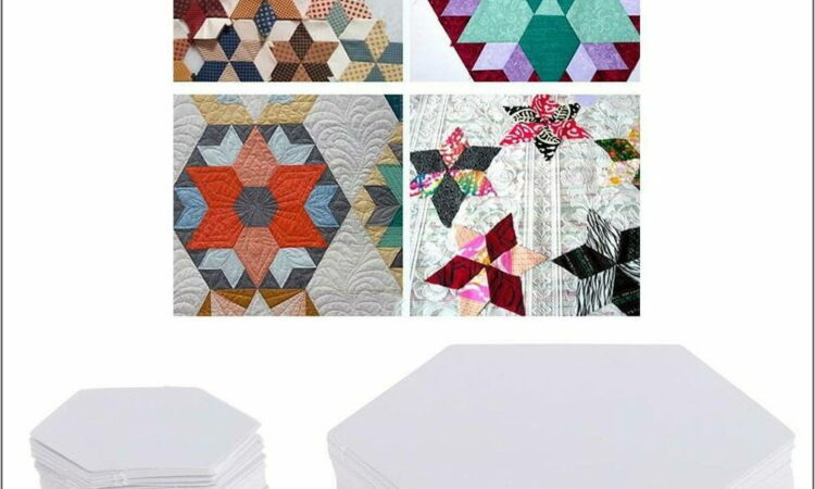 Paper Hexagon Templates For Quilting