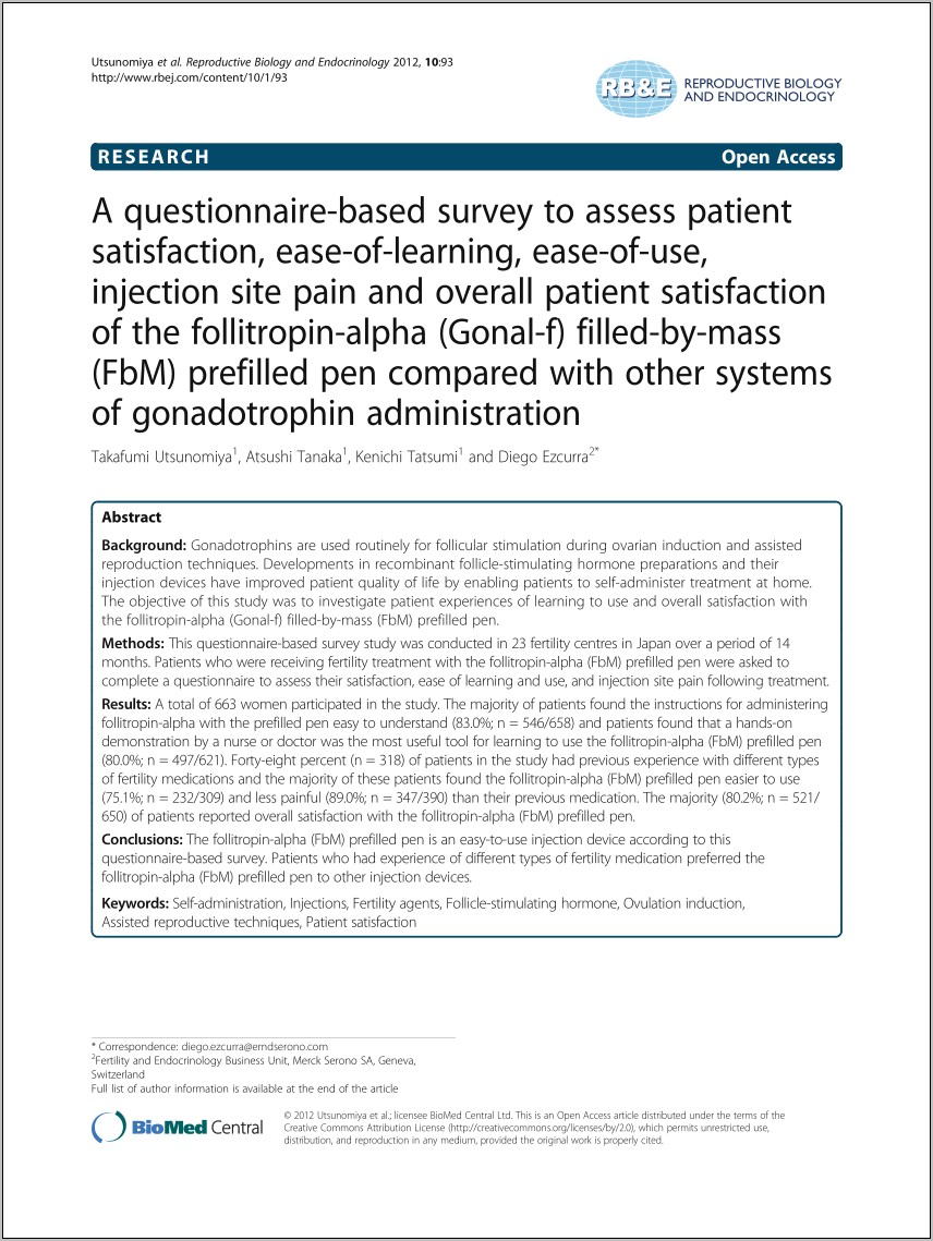 Patient Satisfaction Survey Questionnaire Pdf