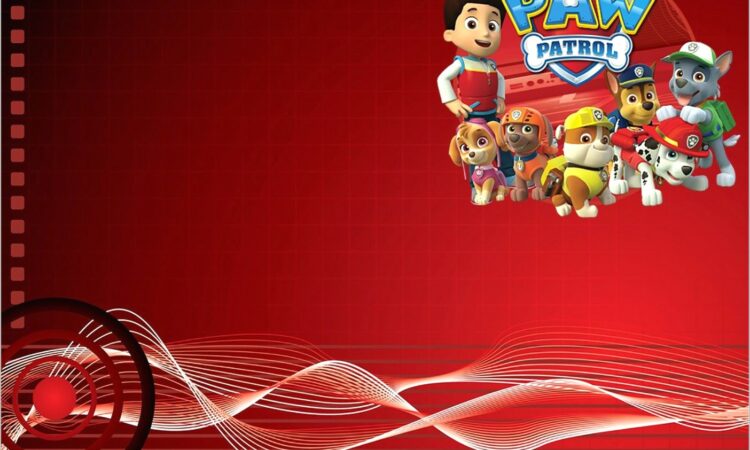 Paw Patrol Invitation Card Free