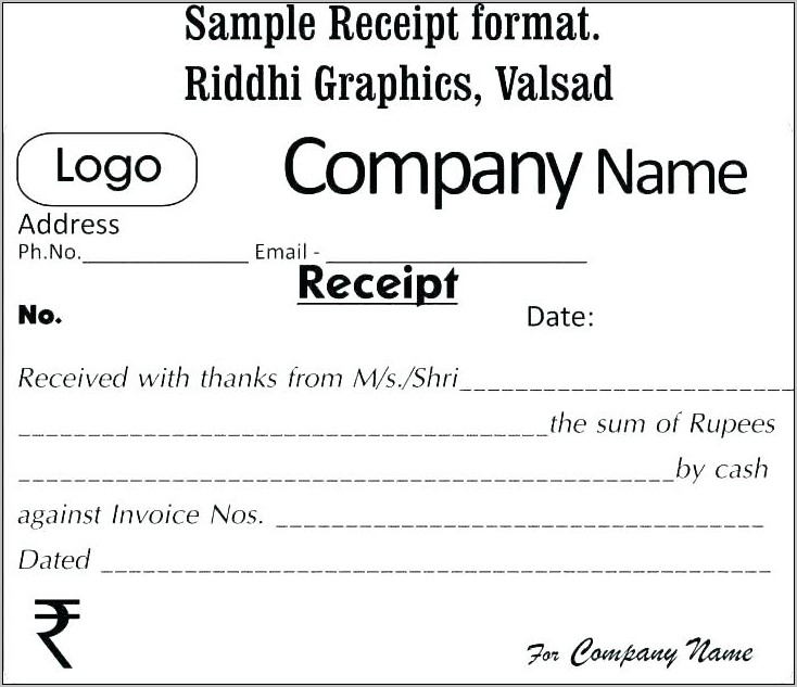 Payment Invoice Format In Word