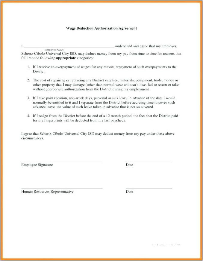 Payroll Status Change Notice Form Template
