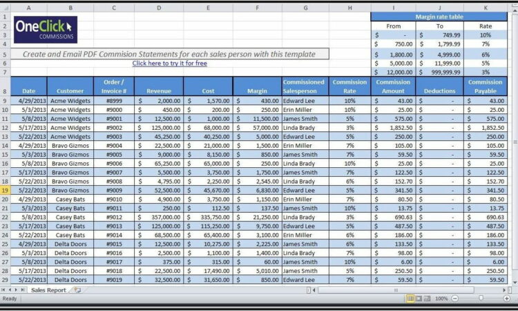 Payroll Template Free Download