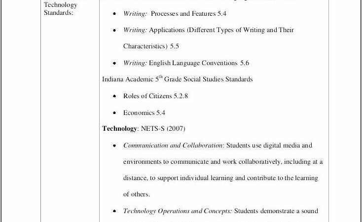 Pearson Siop Lesson Plan Template 4