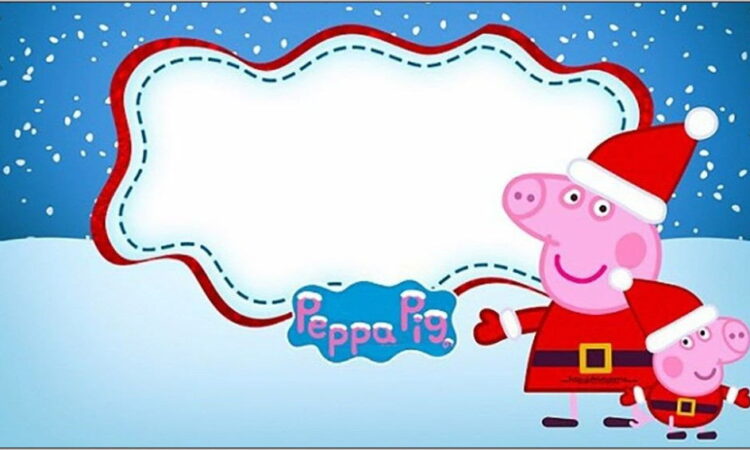 Peppa Pig Invitation Templates Free