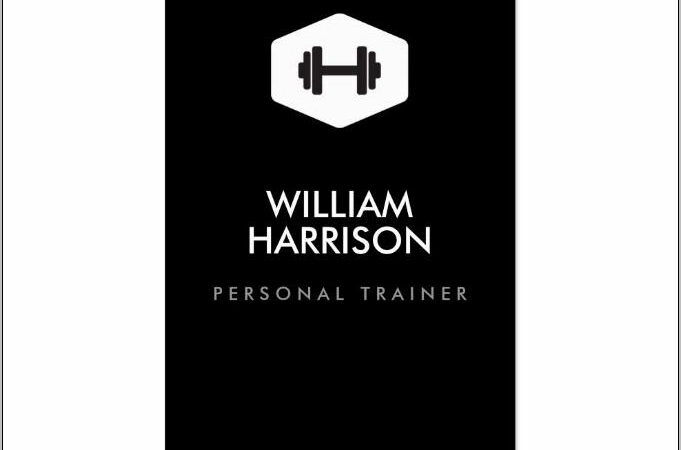 Personal Fitness Trainer Templates