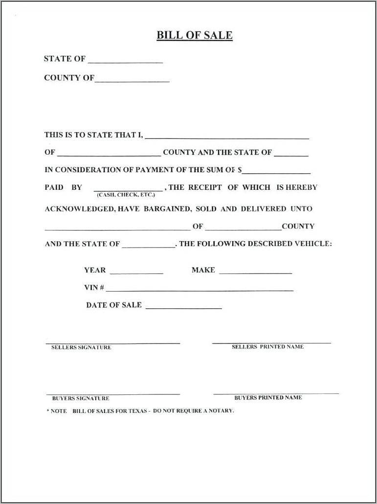 Personal Property Sale Contract Template