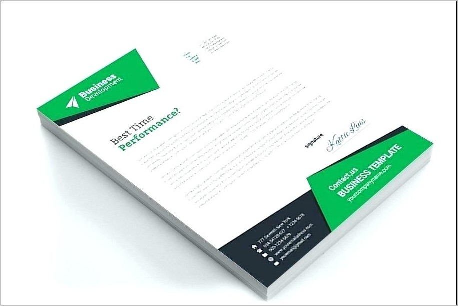 Personal Stationery Letterhead Templates
