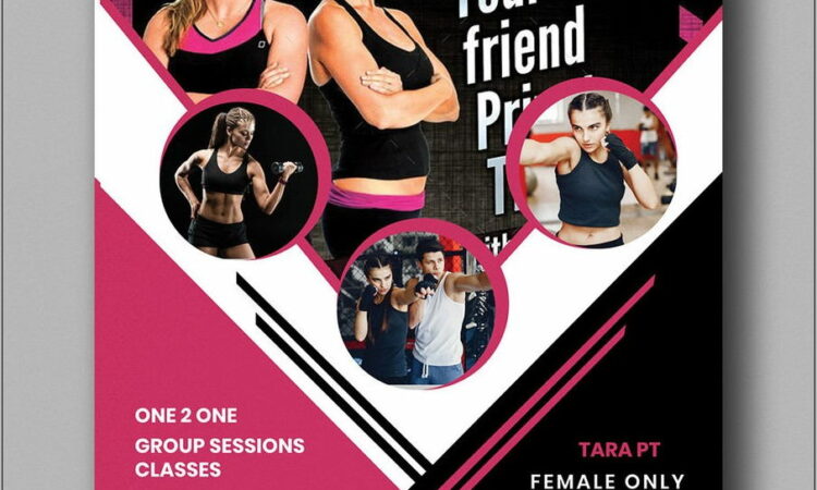 Personal Trainer Flyer Design