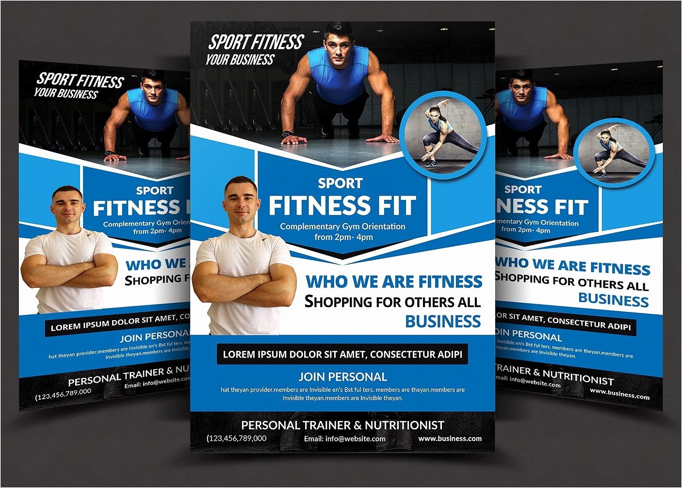 Personal Trainer Flyer Template Word