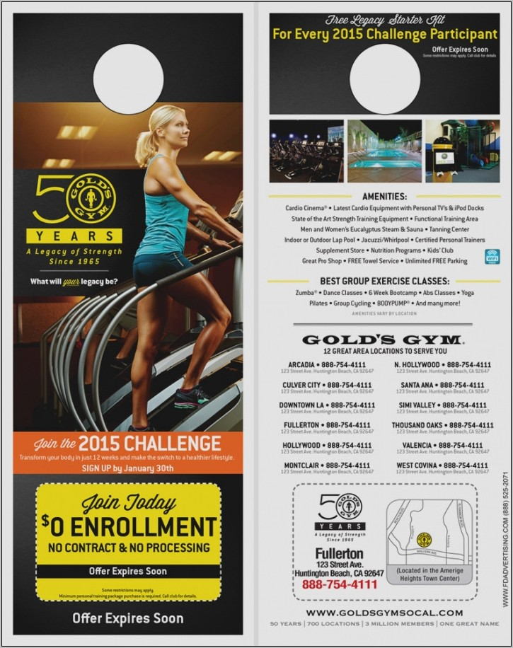 Personal Training Flyer Template Download