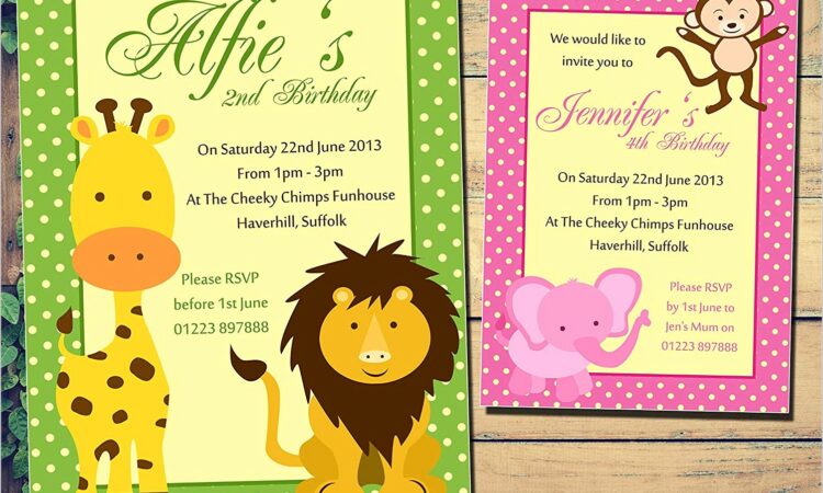 Personalised 1st Birthday Invitations Girl