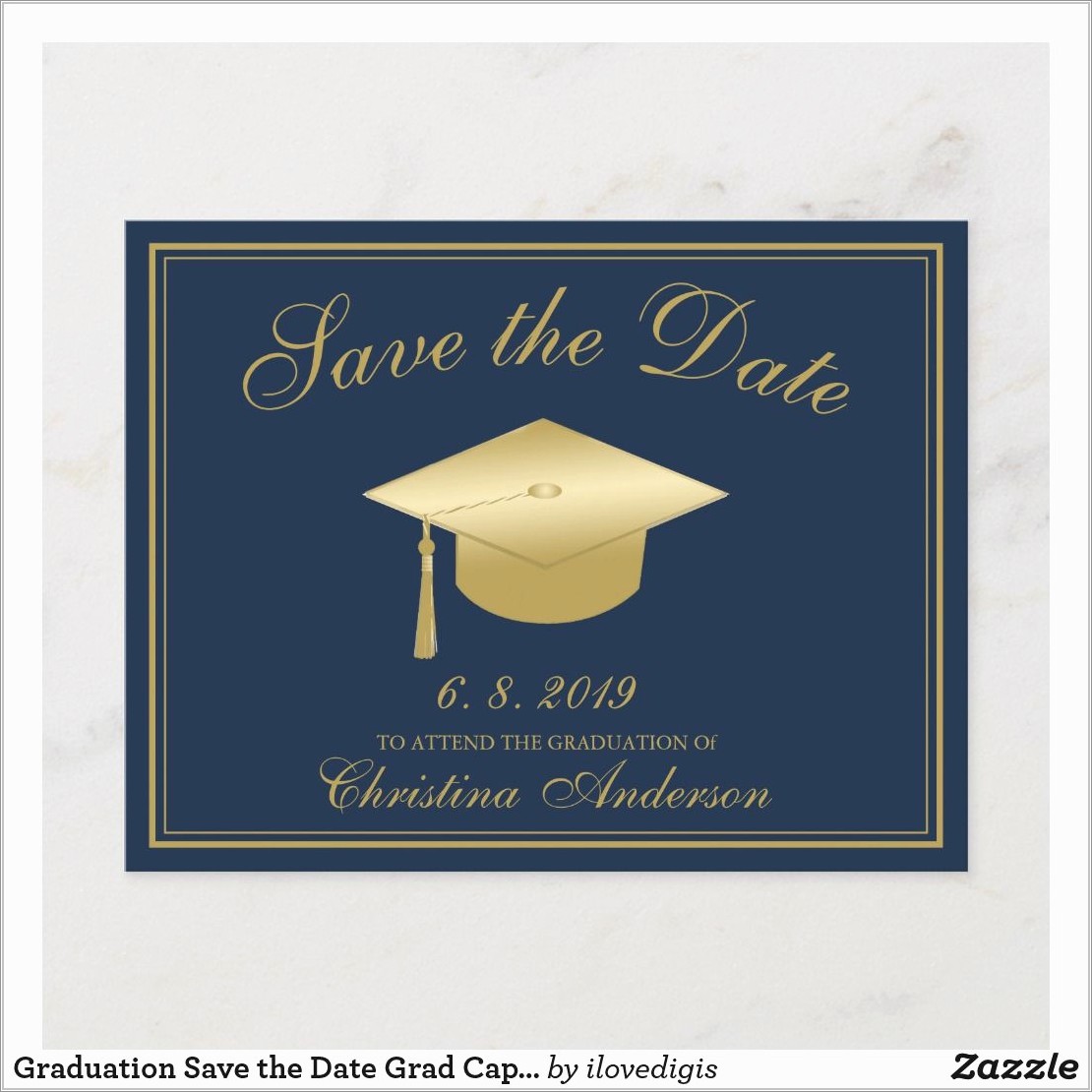 Personalized Photo Graduation Invitations