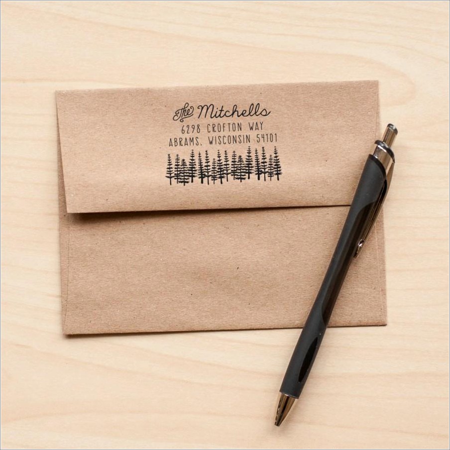 Personalized Rubber Stamps For Wedding Invitations
