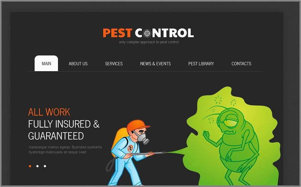 Pest Control Templates Free Download