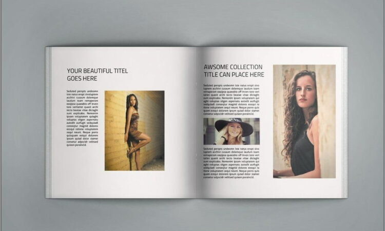 Photography Magazine Ad Template