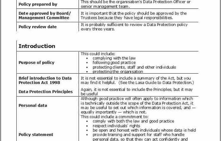 Physical Security Policy Template Uk