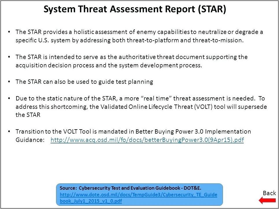 Physical Security Threat Risk Assessment Template