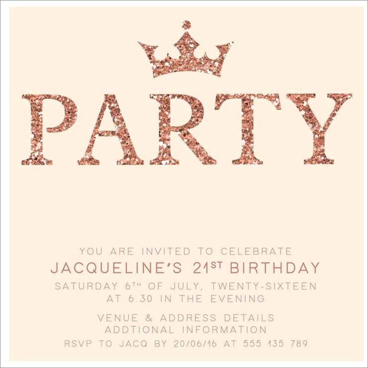 Pinterest Birthday Invitations Templates