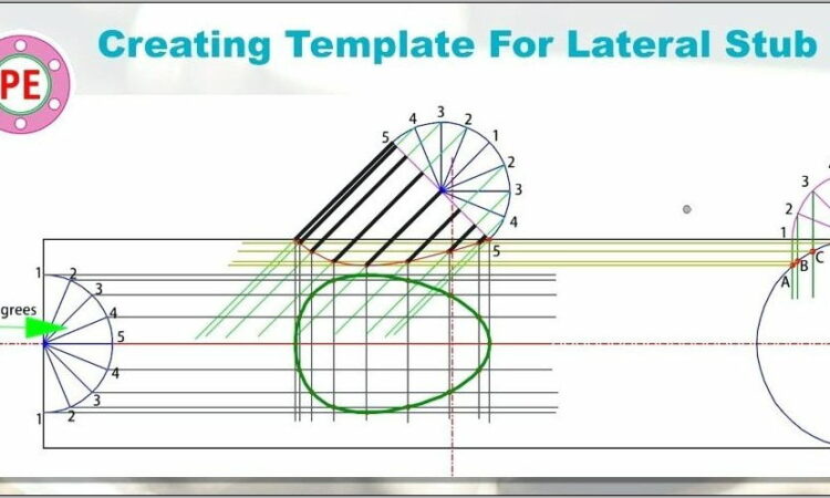 Pipe Fitting Drafting Templates