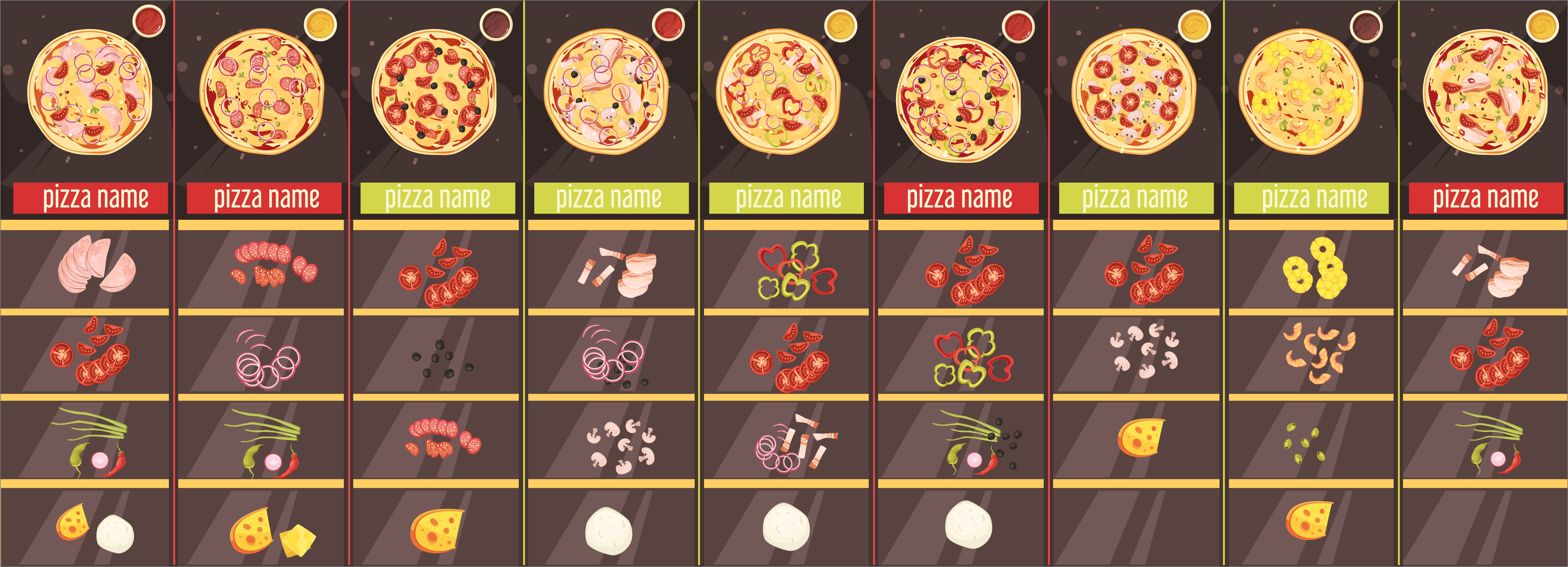 Pizza Menu Template Download Free