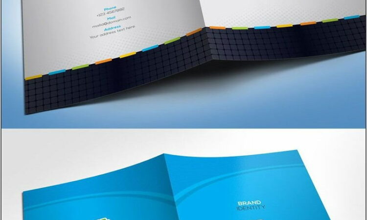 Pocket Folder Design Template