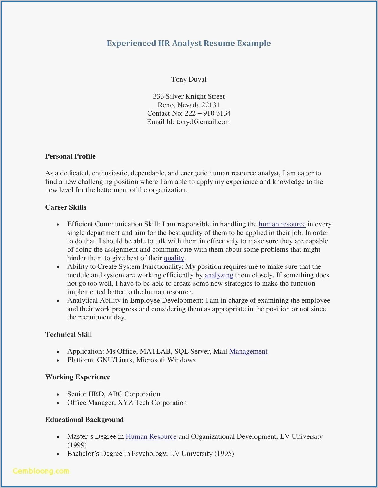 Polaris Office 5 Resume Templates