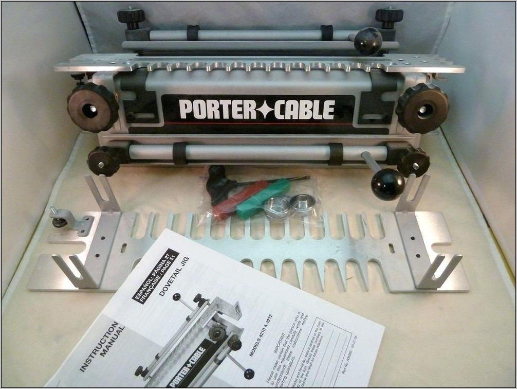 Porter Cable Router Jig Manual