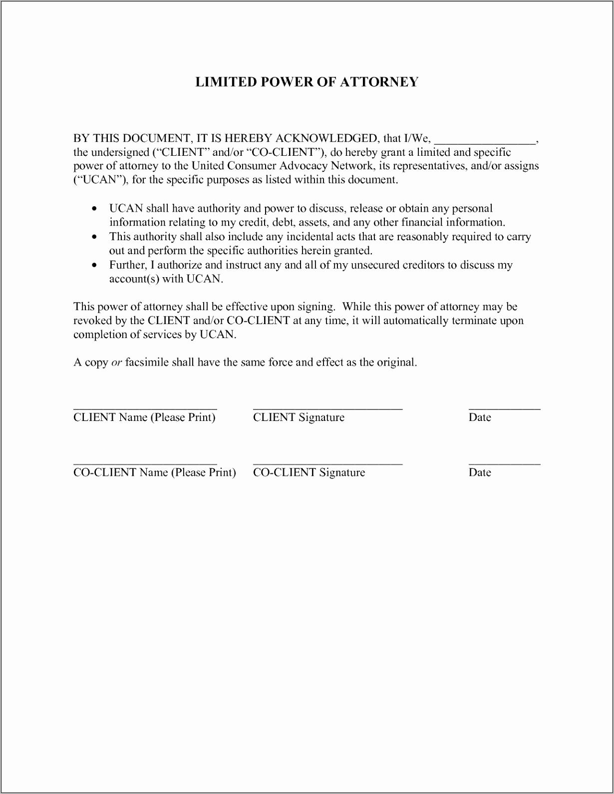 Power Of Attorney Form Free Printable Mississippi