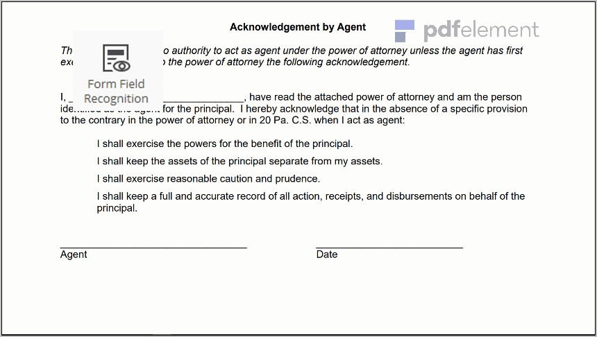 Power Of Attorney Paperwork Pa (10)