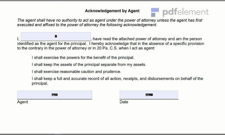 Power Of Attorney Paperwork Pa (77)