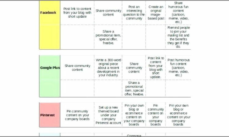 Pr Editorial Calendar Template