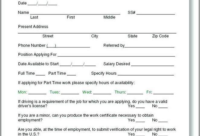 Pre Registration Form Template