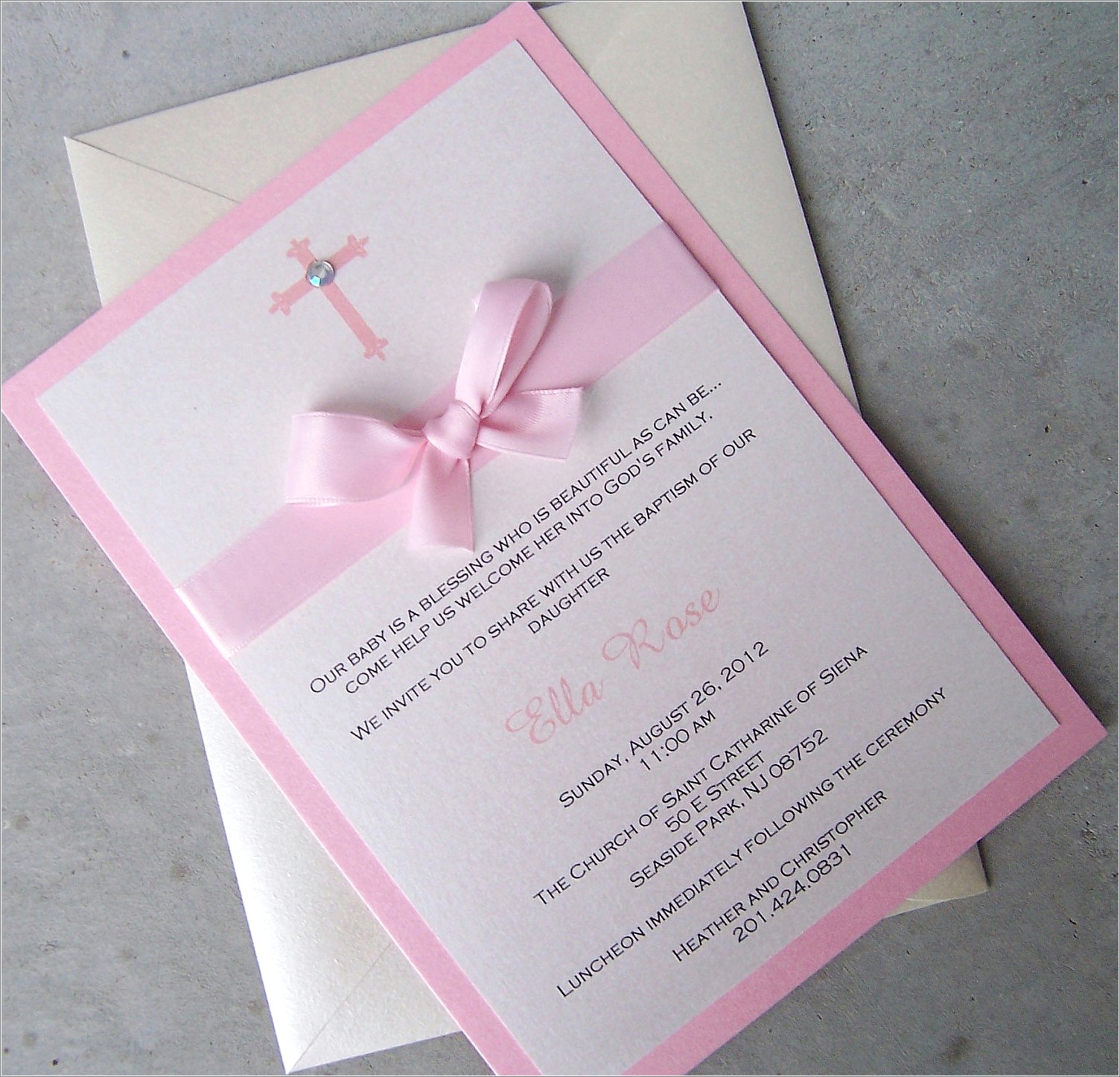 Precious Moments Invitations For Baptism