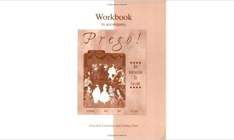 Prego An Invitation To Italian Workbook