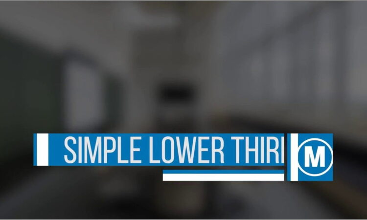 Premiere Pro Lower Thirds Templates