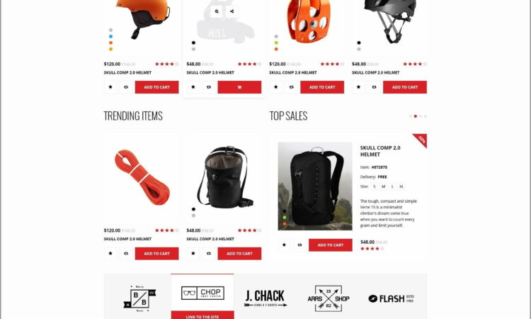 Premium Bootstrap Ecommerce Template