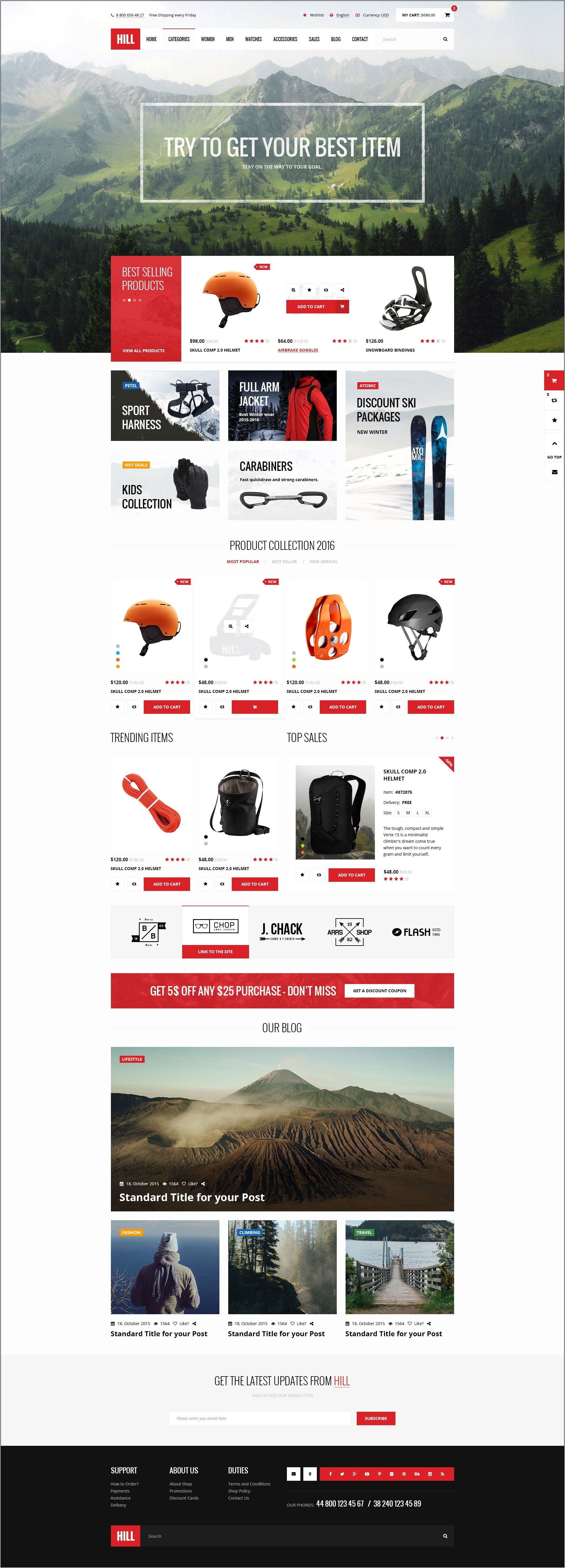 Premium Bootstrap Ecommerce Template