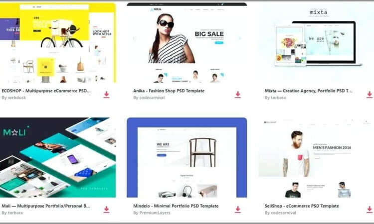 Premium Ecommerce Templates Free Download