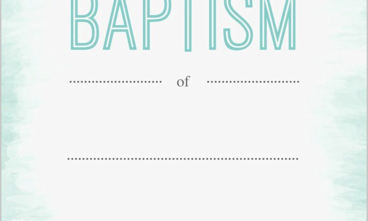 Printable Baptism Invitation Background