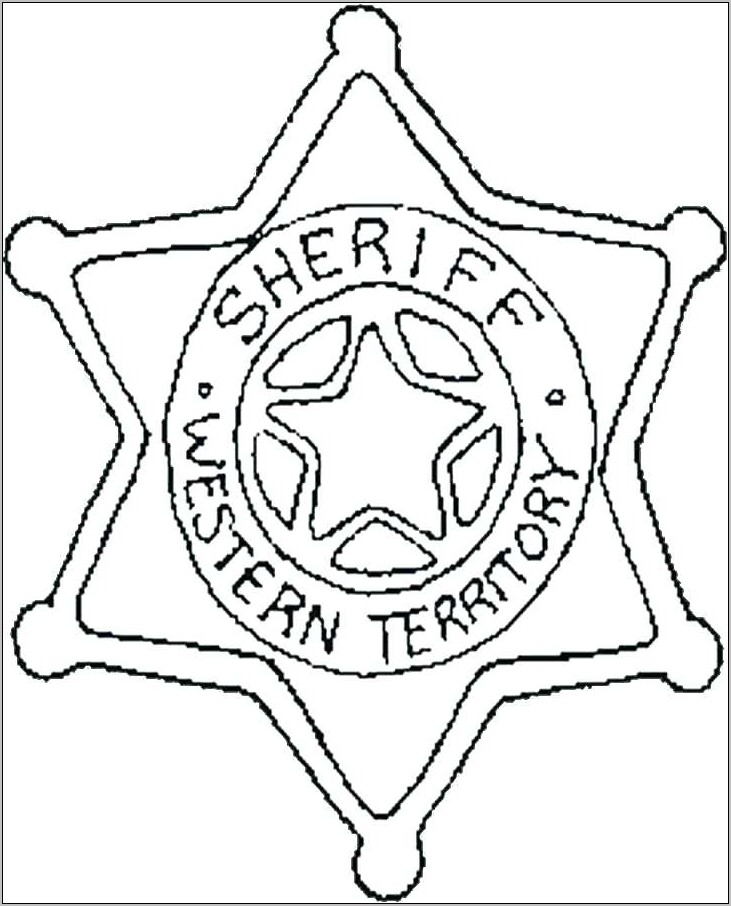 Printable Detective Badge Template